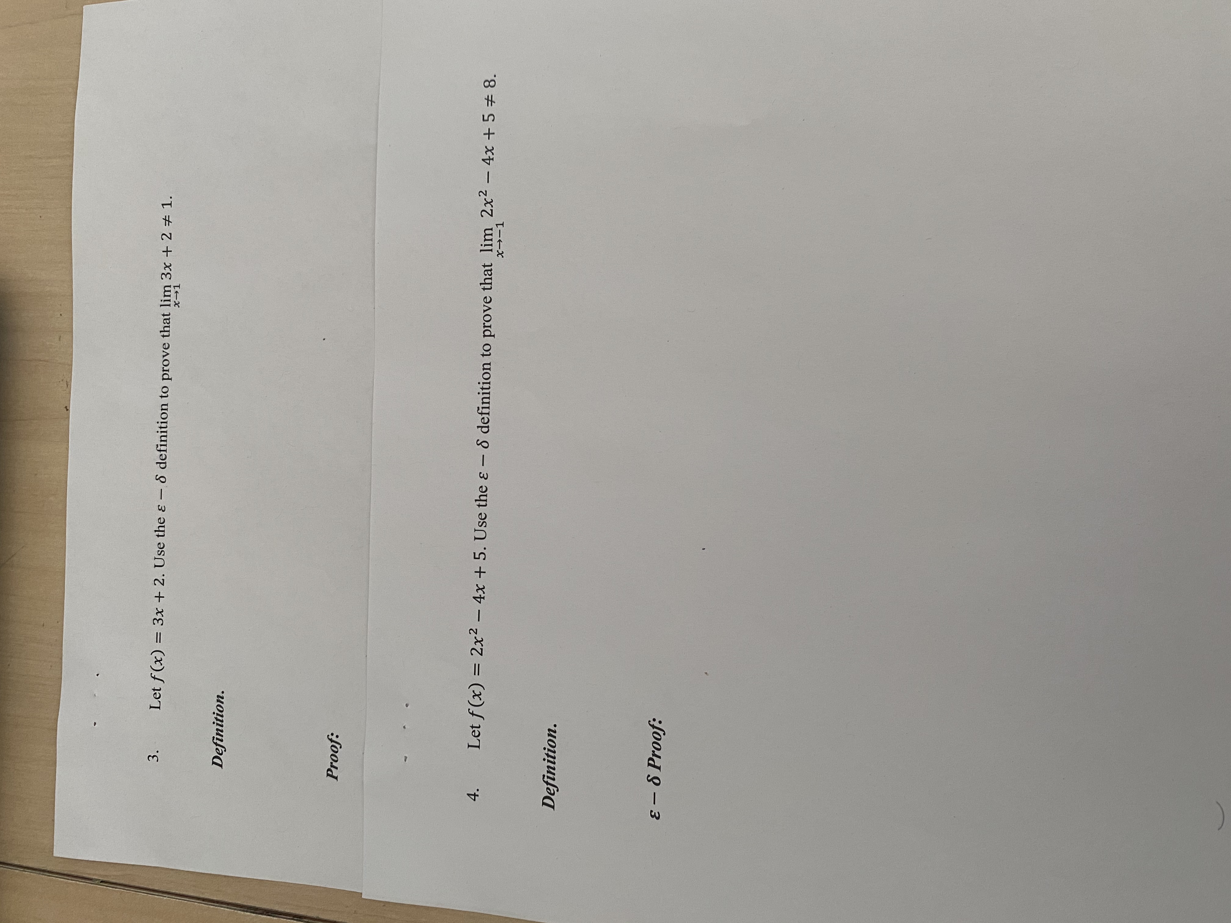 Proof to prove that P(x) is continuous at x = -2. Rewrite