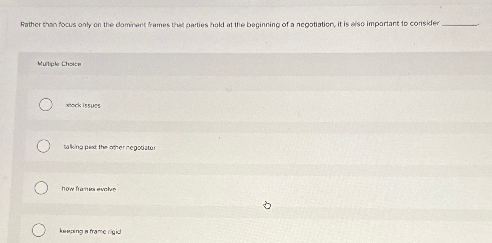  Rather than focus only on the dominant frames that parties hold