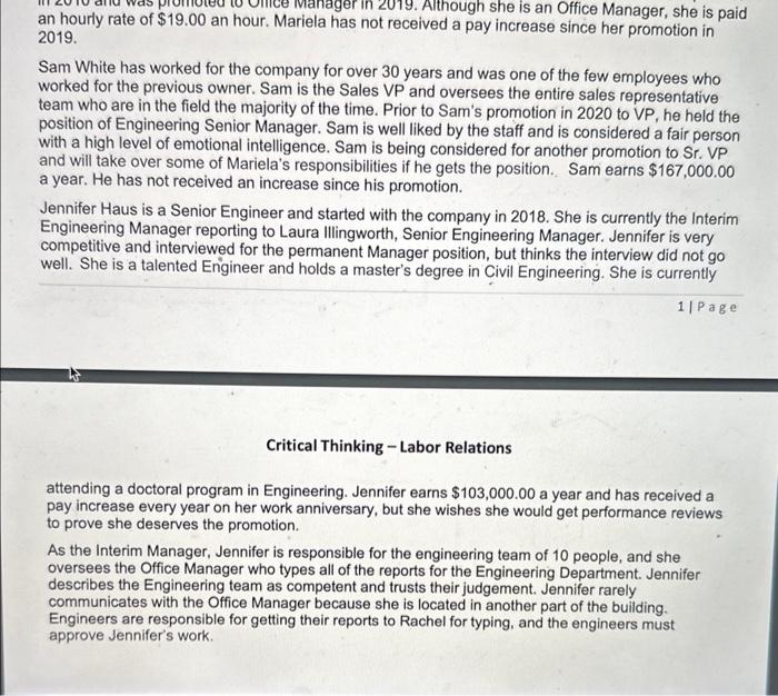 What would the union's selling points be to the employees? Full Transcript: