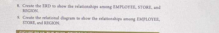 1-9. 1. For each table, identify the primary key and the foreign