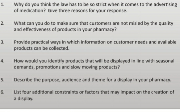  Why do you think the law has to be so strict