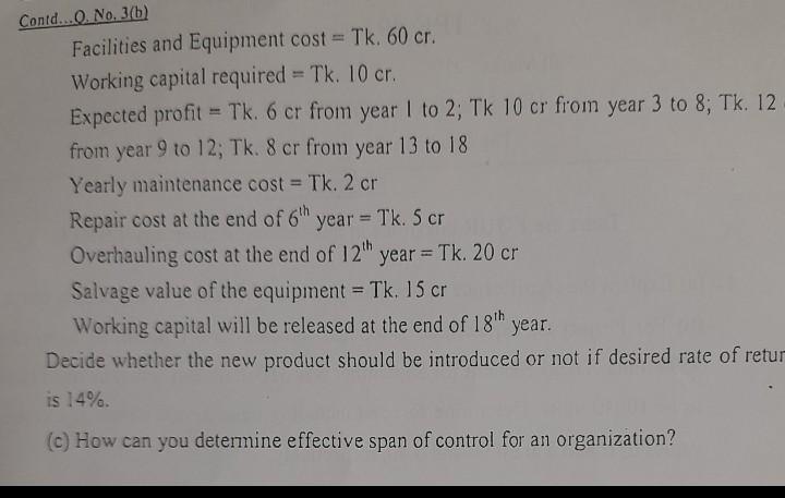 of accurate demand forecasting in any supply chain. (b) For Project C,