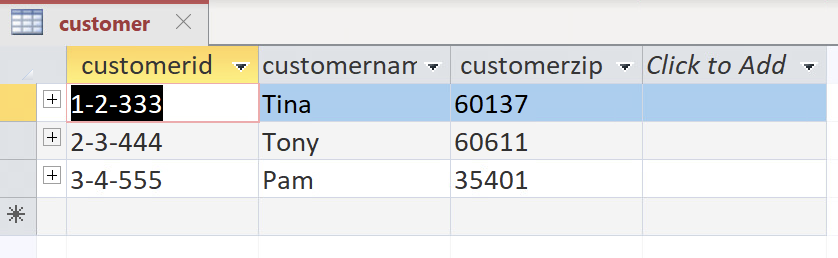 data from one or more table. After you are able to run