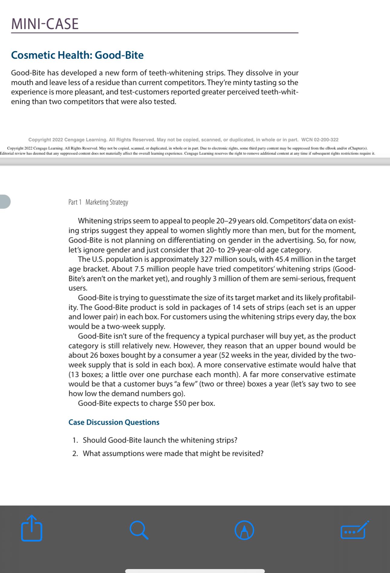  MINI-CASE Cosmetic Health: Good-Bite Good-Bite has developed a new form of