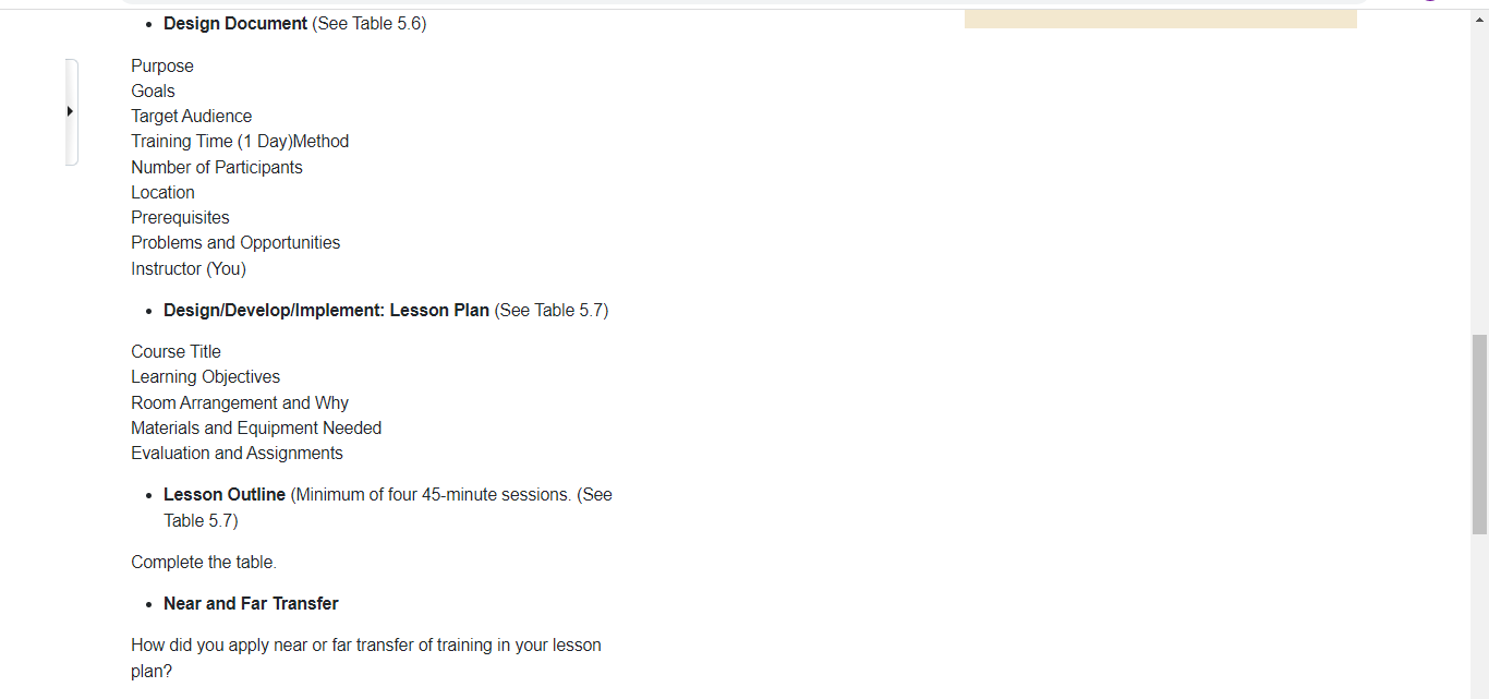 In this assignment, you will be given a case. You will then