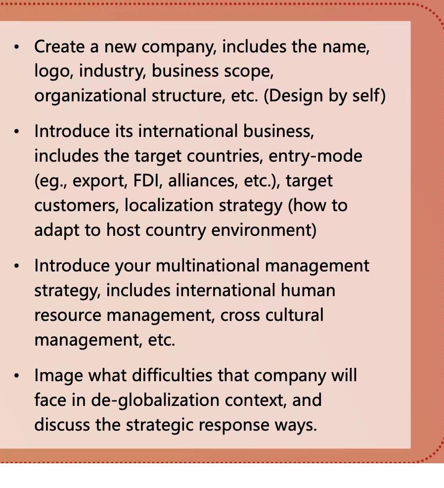  Make it as a report : Create a new company, includes