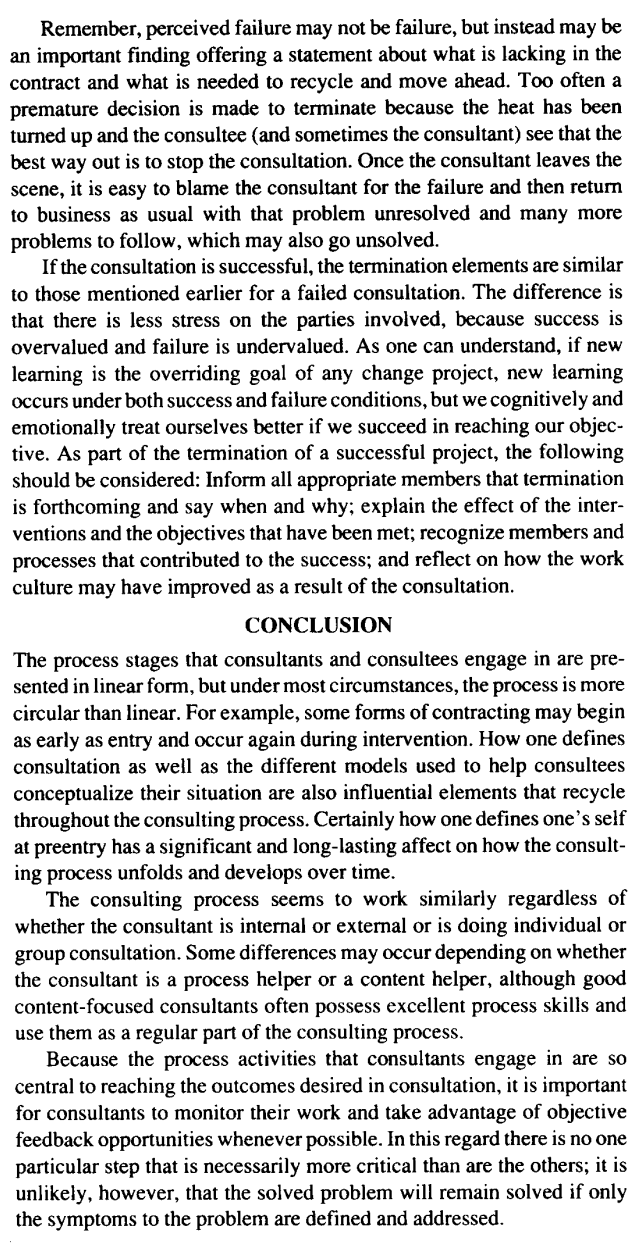 in your own experience corresponds to what you read? What was the