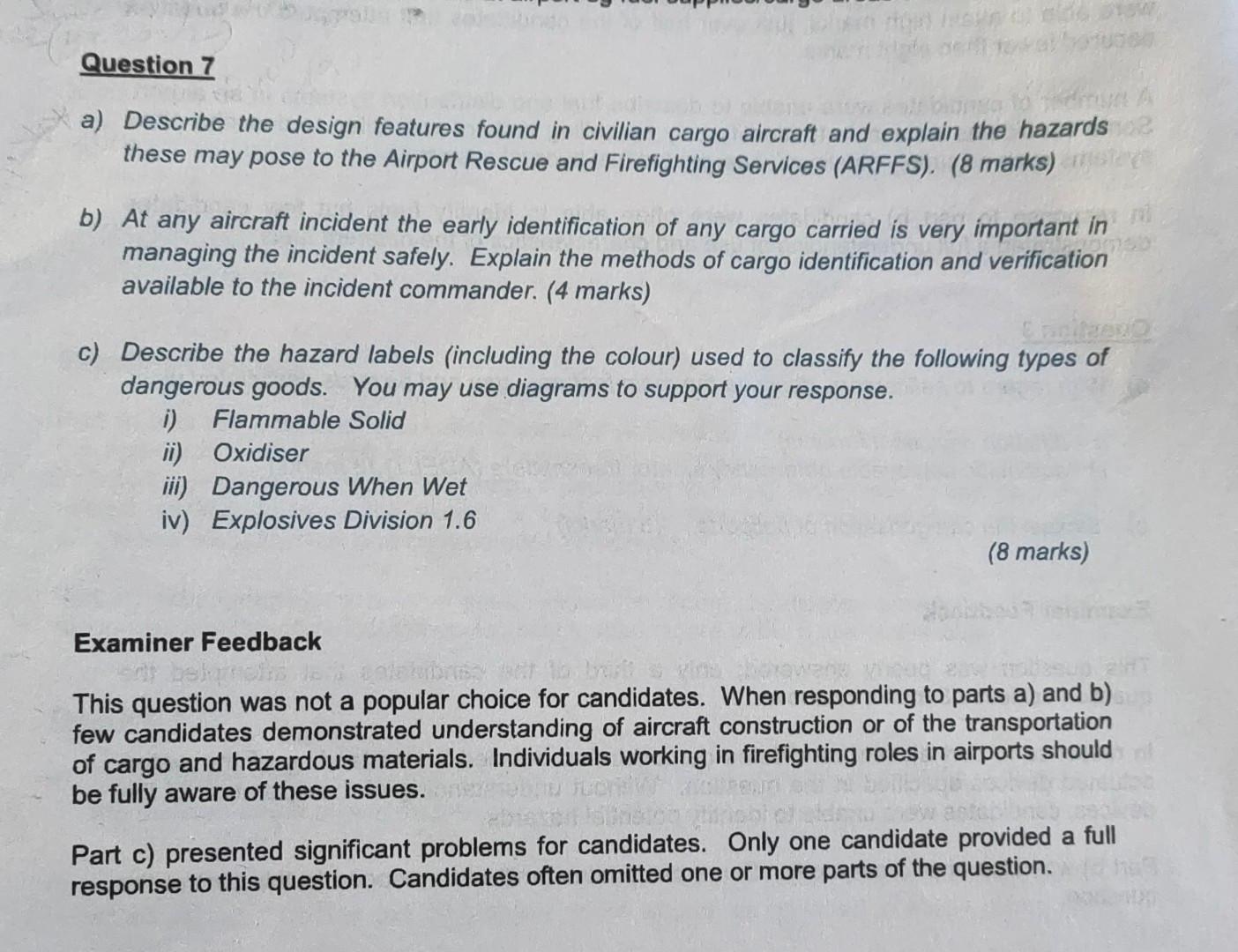 This is Grade I base exam question which is conducted by