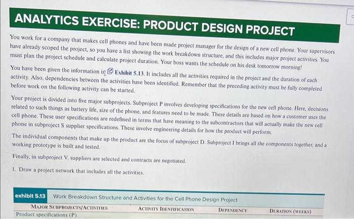  just need #5 & 6 please You work for a company