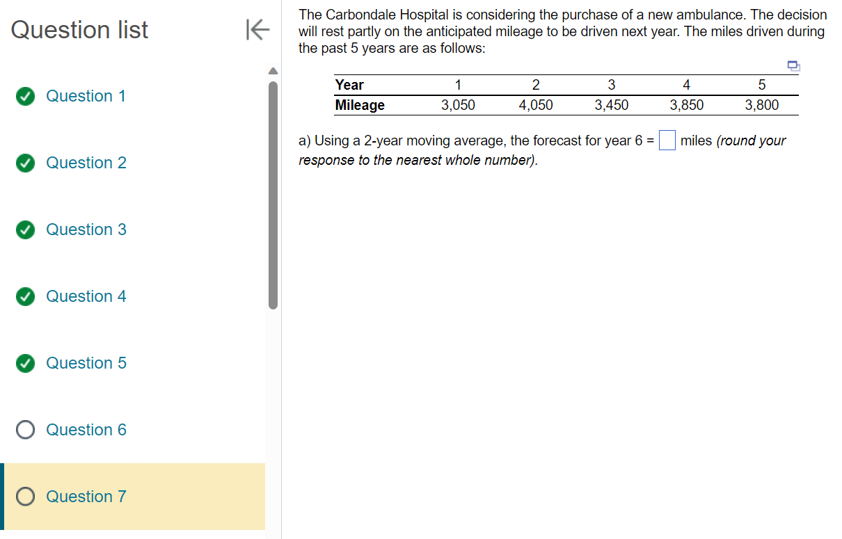 Please use exact numbers Question list Question 1 Question 2 Question 3