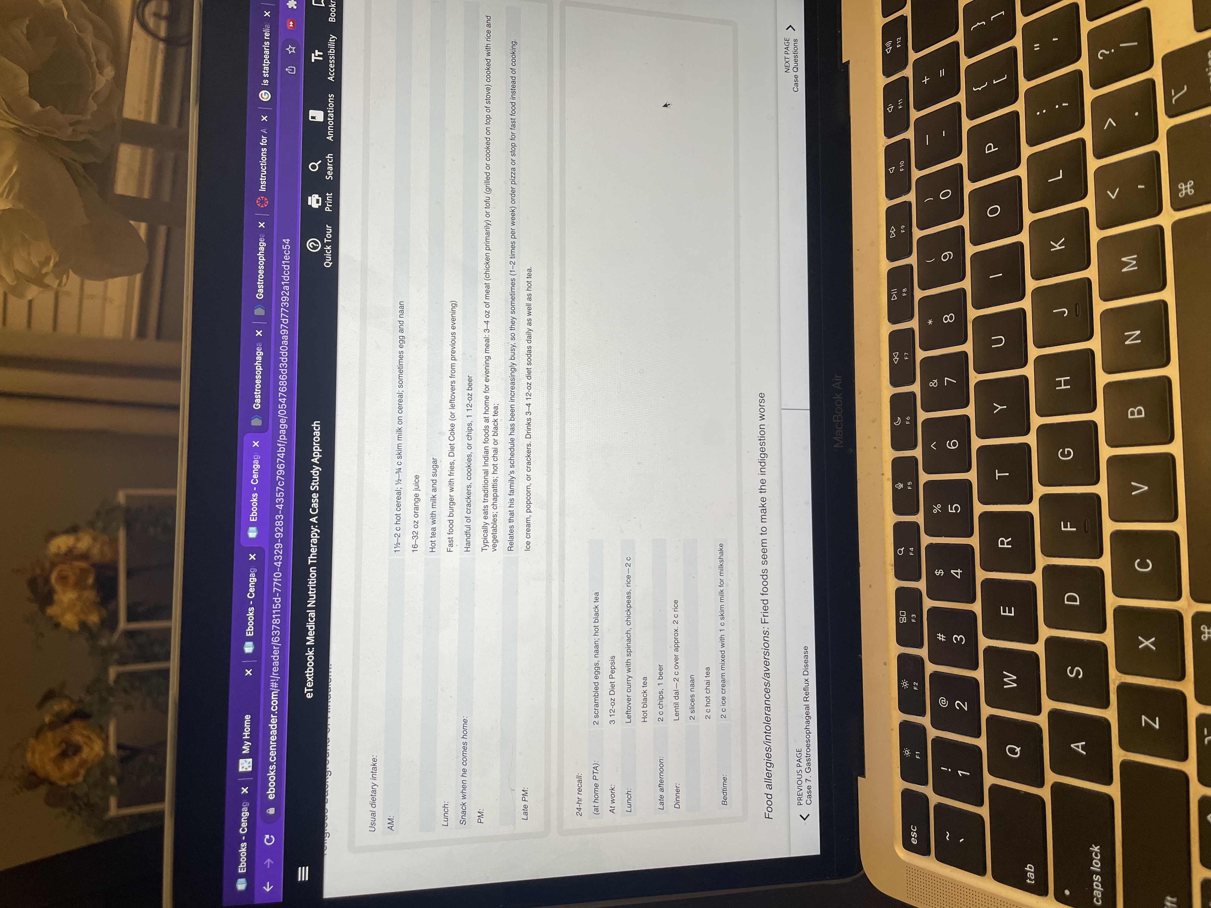 Case Study #1: Case 7 GERDSee the general instructions for all case