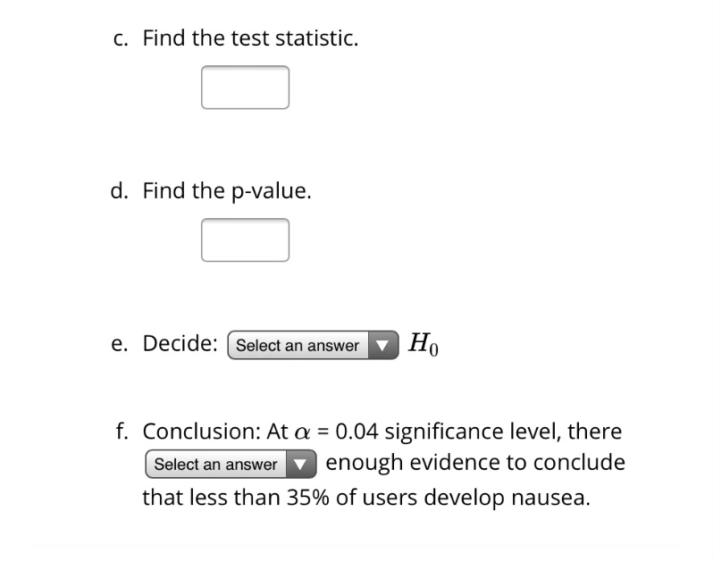 is greater than 3. Lab 16 Hypothesis Tests | Score: OHS Ufa