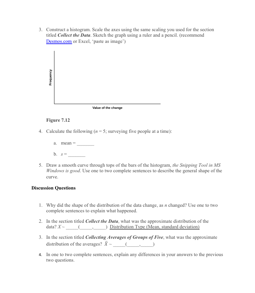 to wane readability. 3. Answer all parts in complete sentences and show