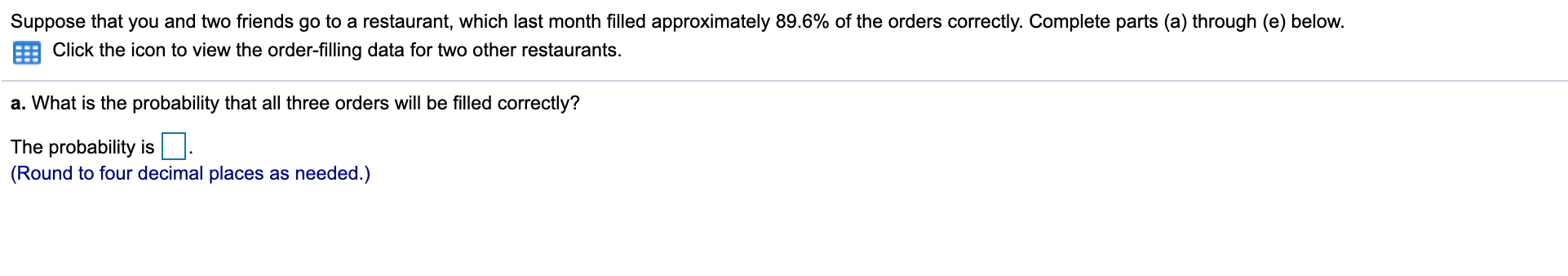 I need help with part A. Please see the two attachments. One