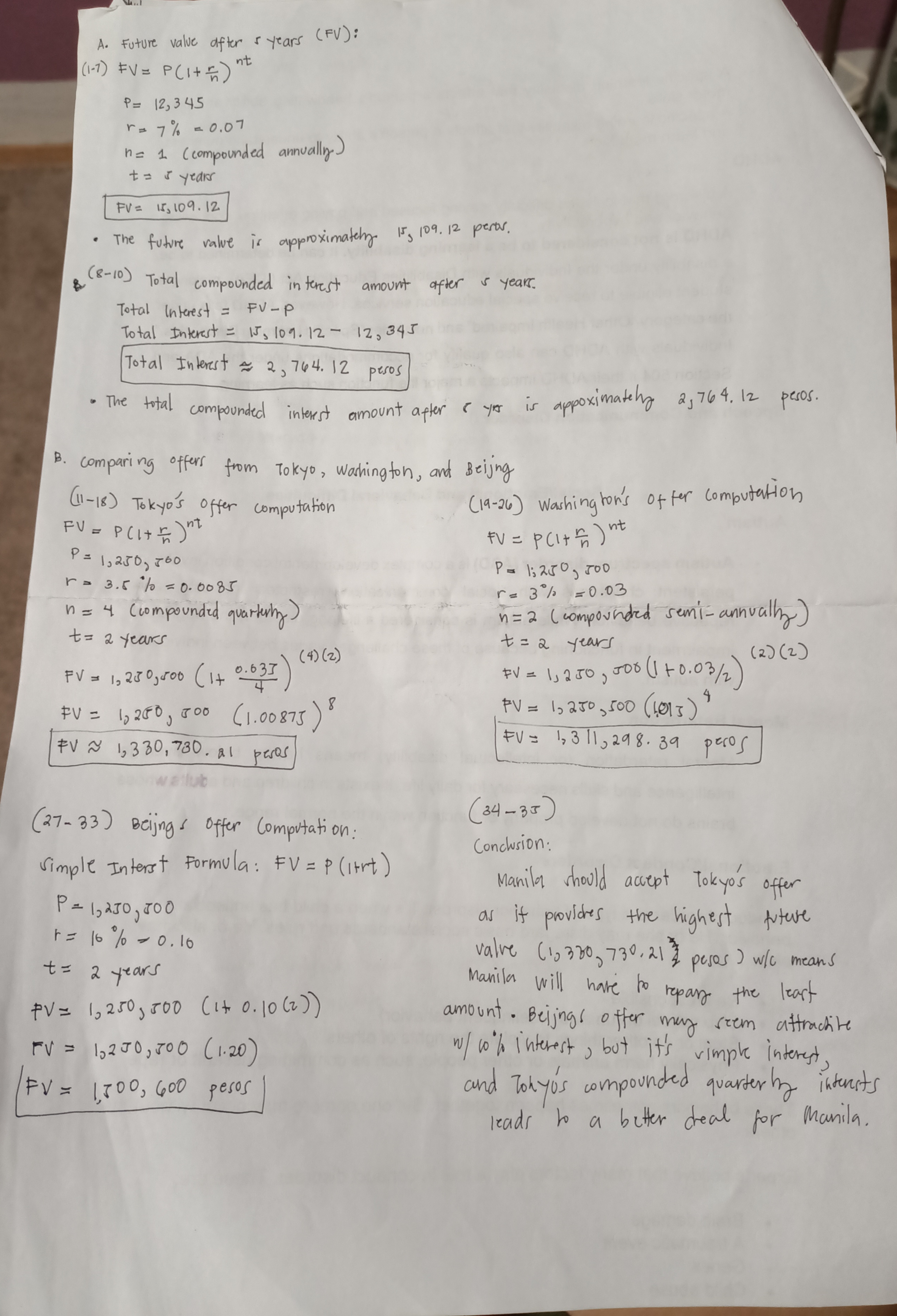 Don't forget your Name, Grade 8: Section, Activity Title, and Date of