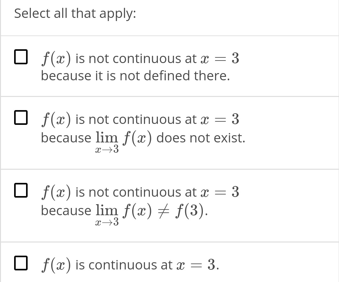 to check all that apply if more than one answer is applicable.1.