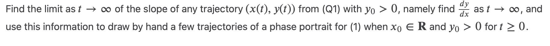 problem (1) explicitly for x0 6 R and yo 6 R \\