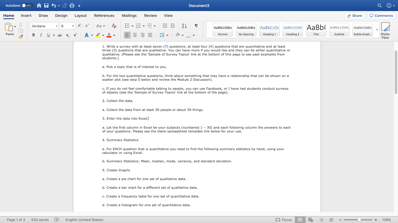 Please help. AutoSave OFF Document3 Q Home Insert Draw Design Layout References