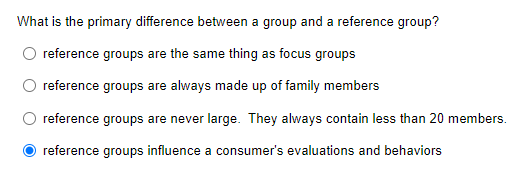 Need help solving this question What is the primary difference between a