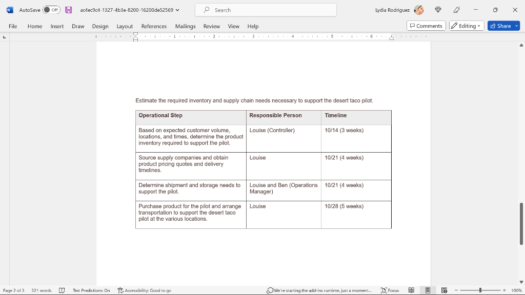 you've determined that there is an opportunity to increase your organization's customer