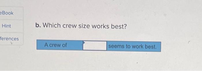 productivity for each of the weeks. (Round your answers to 2 decimal