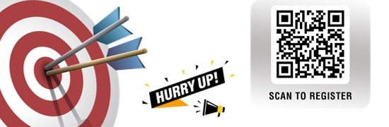  HURRY UP!sCAN TO REGISTER 