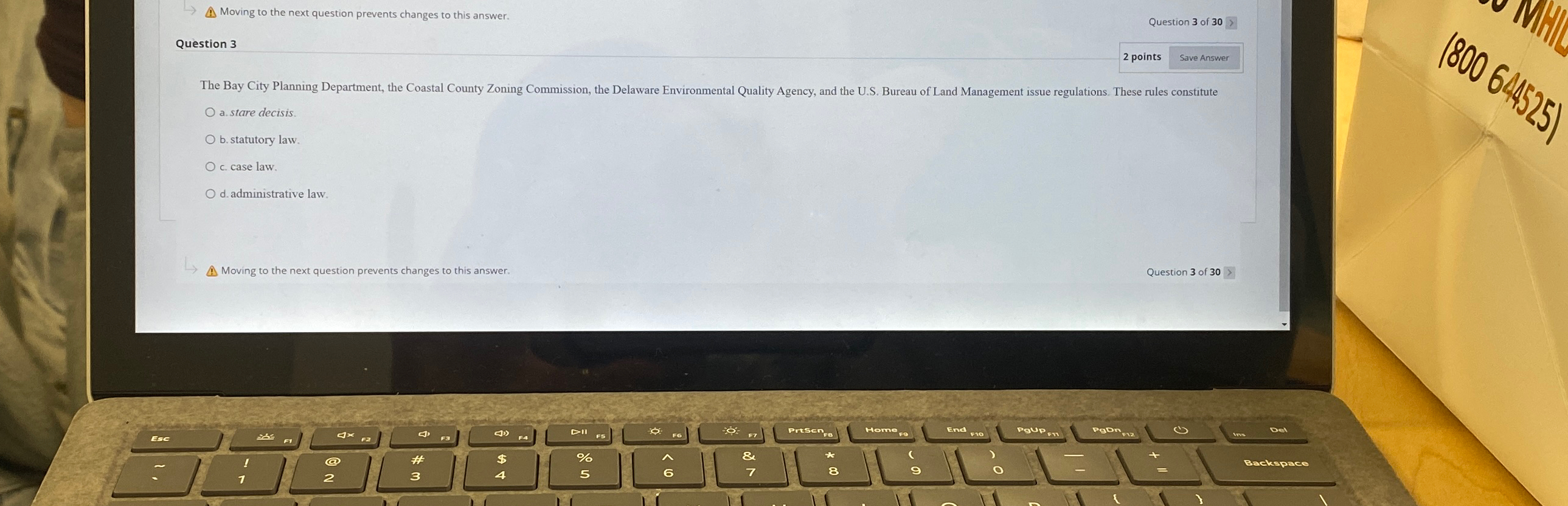  Moving to the next question prevents changes to this answer. Question