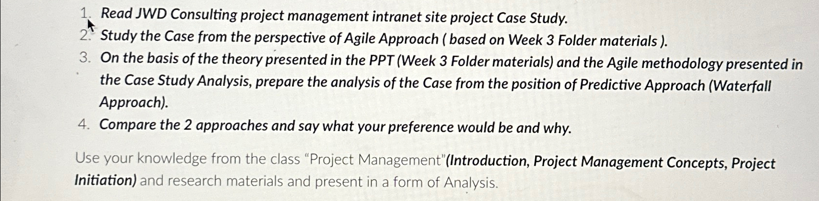  Read JWD Consulting project management intranet site project Case Study. Study