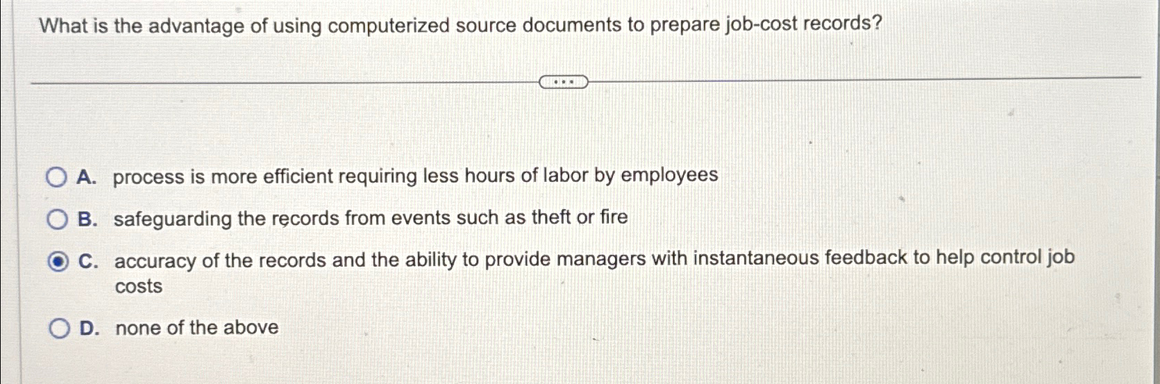  What is the advantage of using computerized source documents to prepare