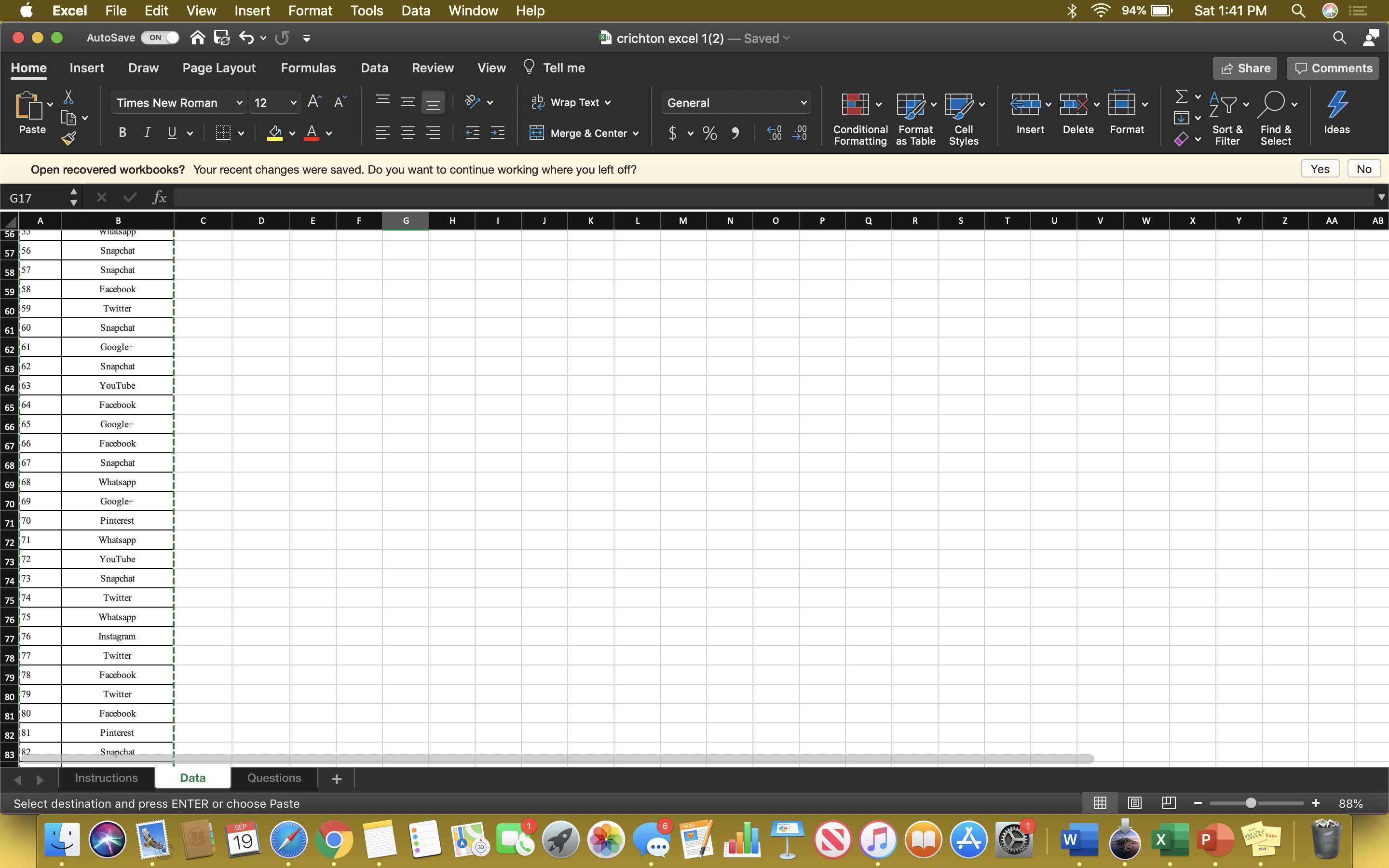 13 2 What type of data is the sales in column B