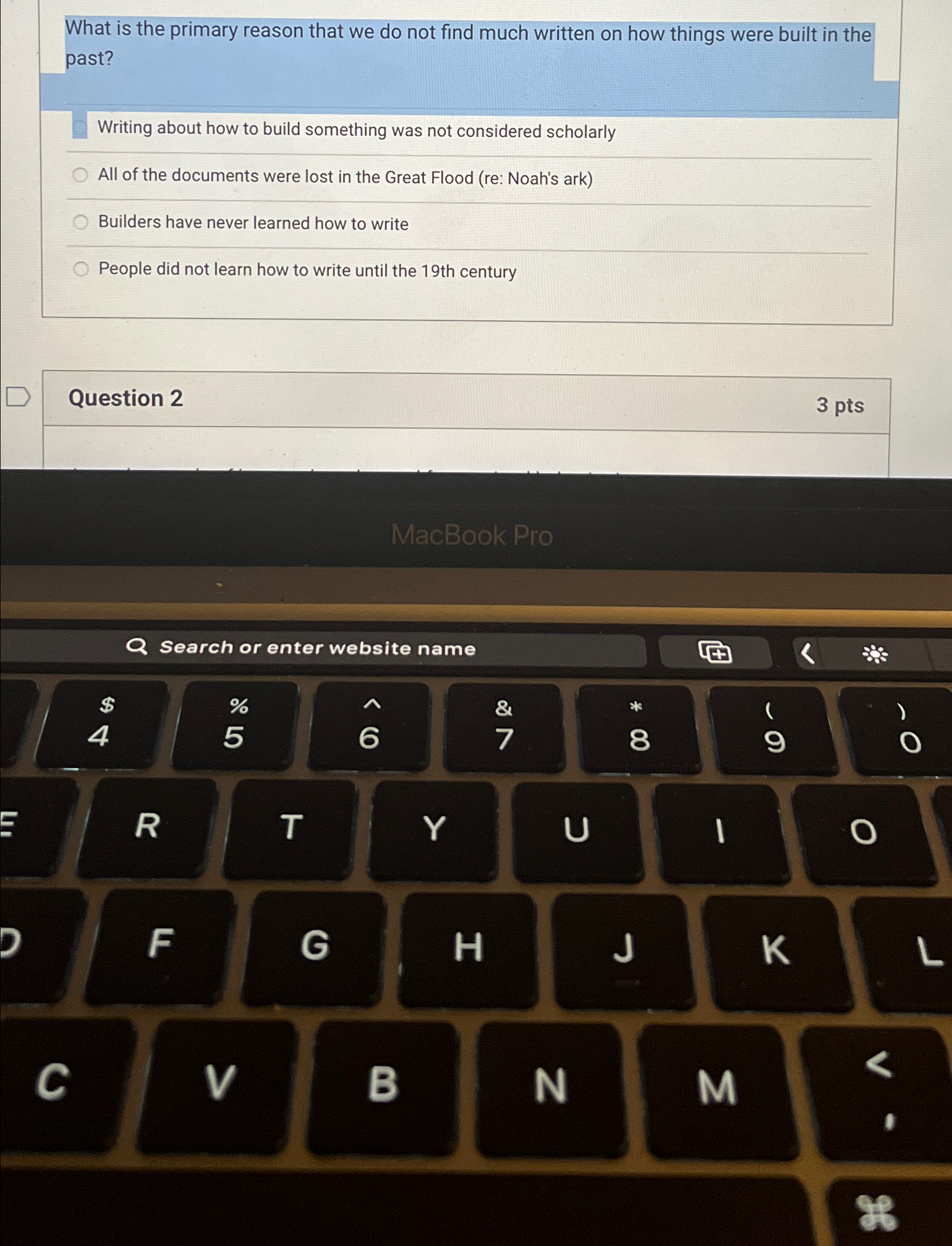  What is the primary reason that we do not find much