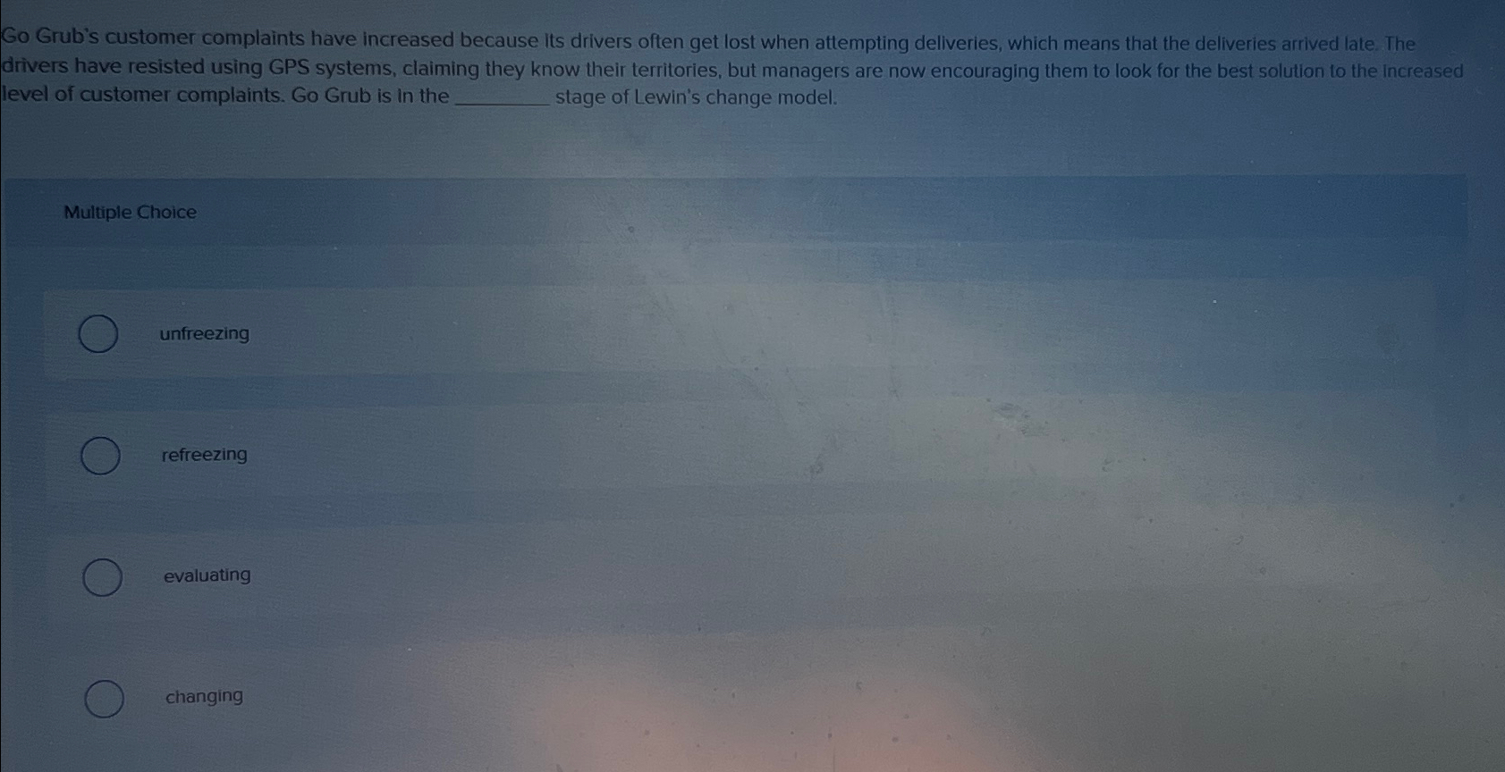  Go Grub's customer complaints have increased because its drivers often get