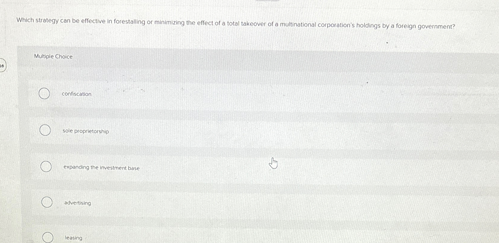  Which strategy can be effective in forestalling or minimizing the effect
