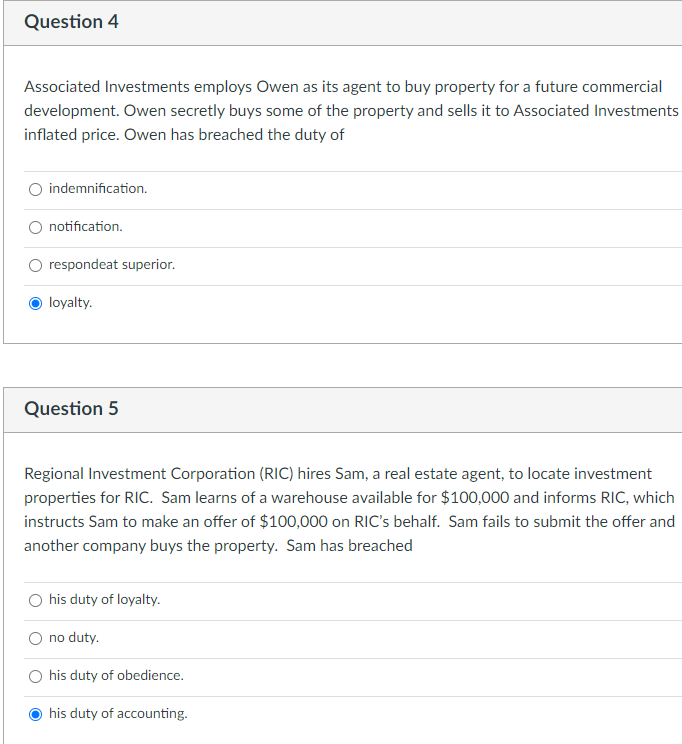 on words or conduct by the agent directed to the third party.