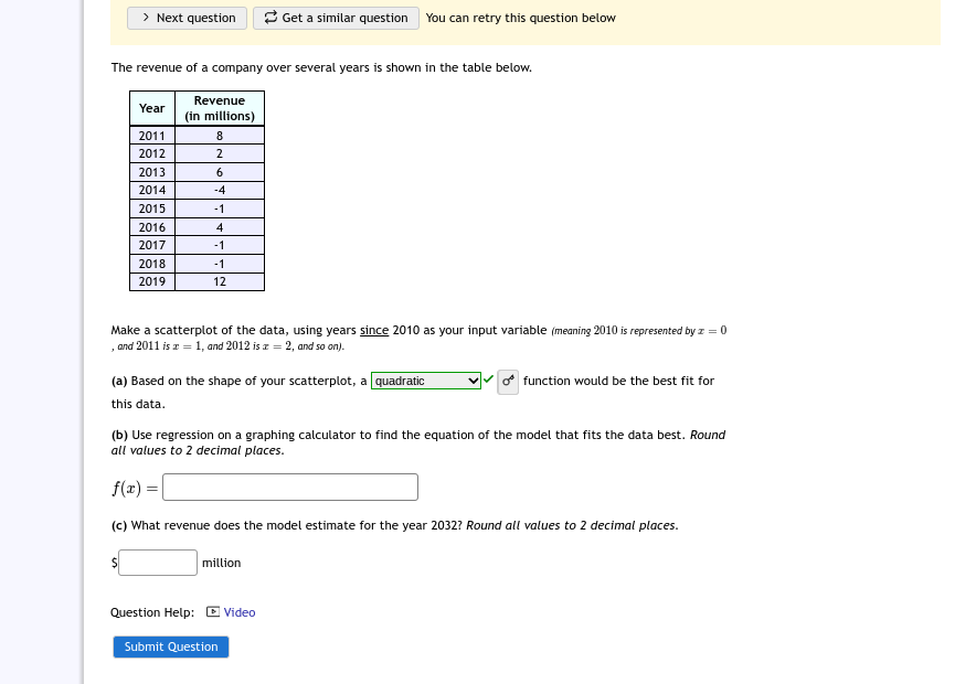 equation 3,: = 0.85m + 3.98. Use this equation to answer the