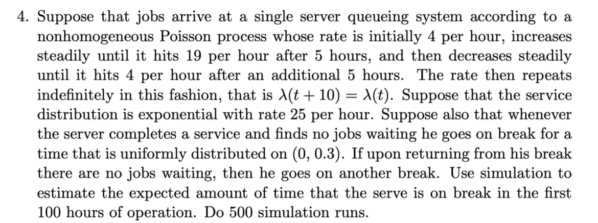  (Please write in hand and provide the R code!!!!!!)Suppose that jobs