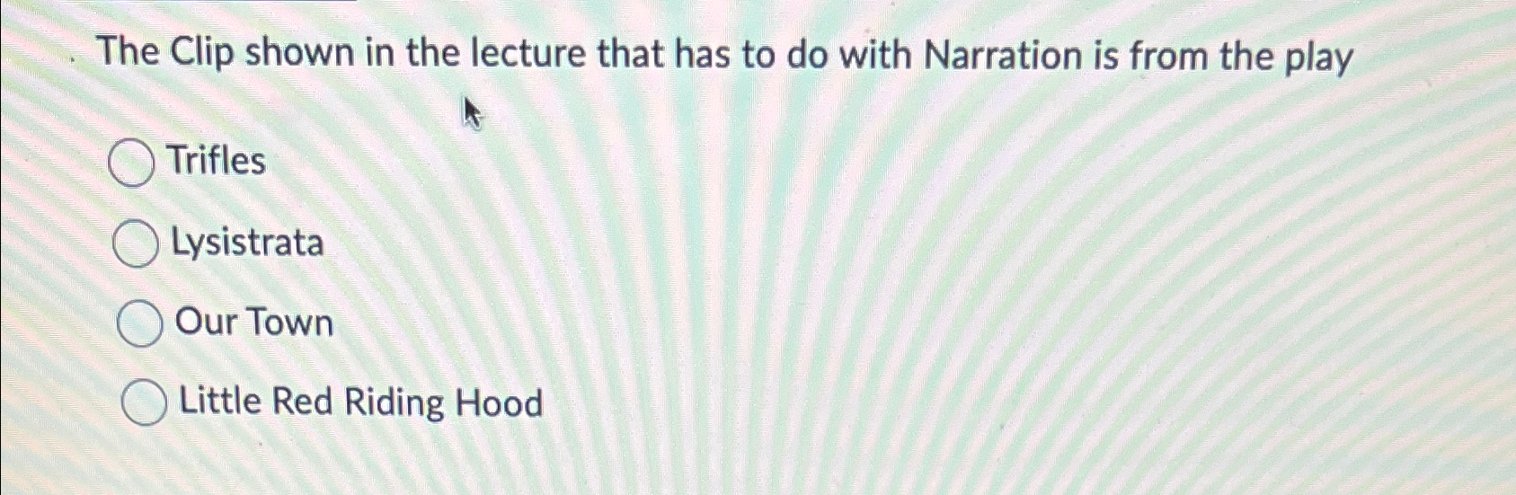  The Clip shown in the lecture that has to do with