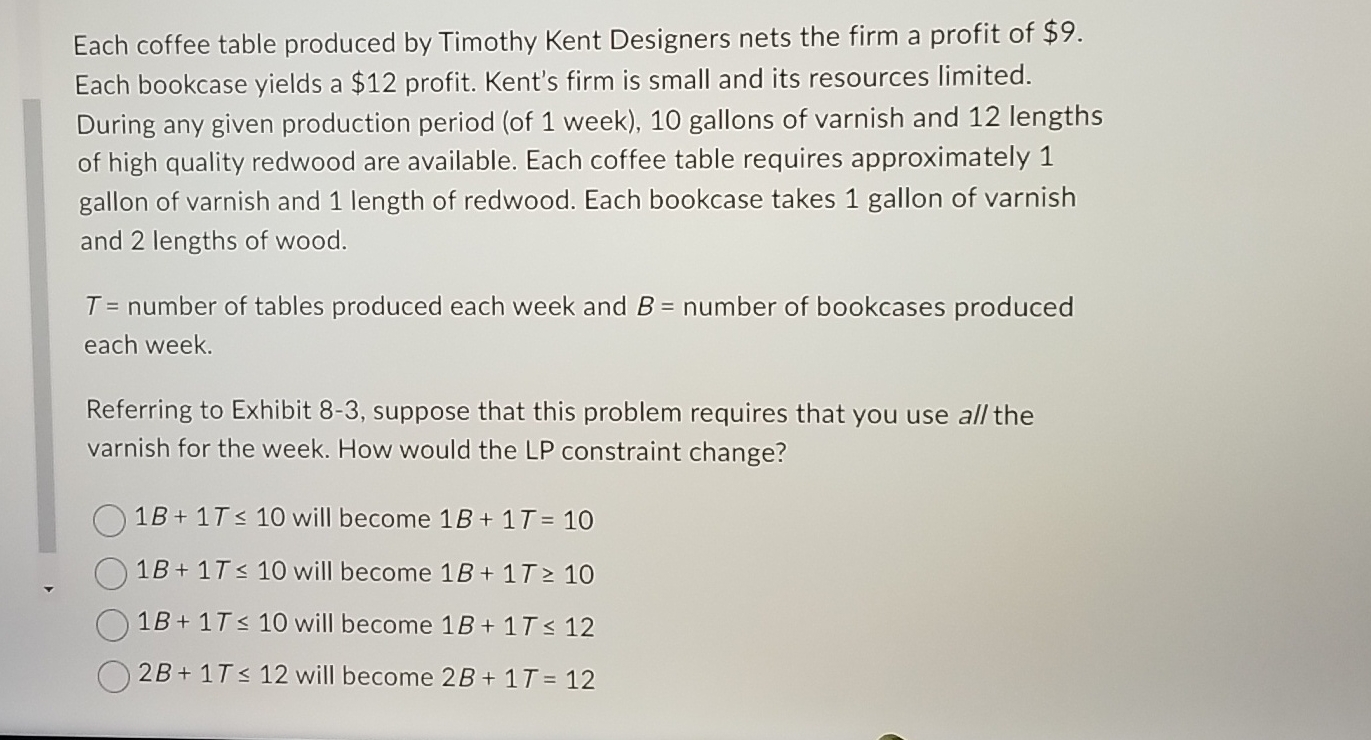  Each coffee table produced by Timothy Kent Designers nets the firm