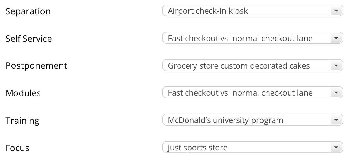 This are in the wrong order. What would be the right examples