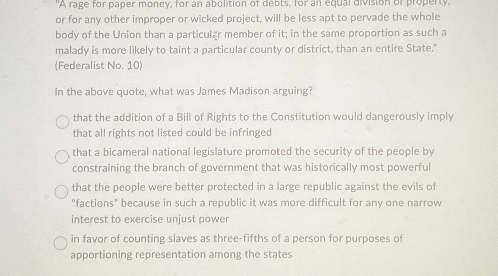  or for any other improper or wicked project, will be less