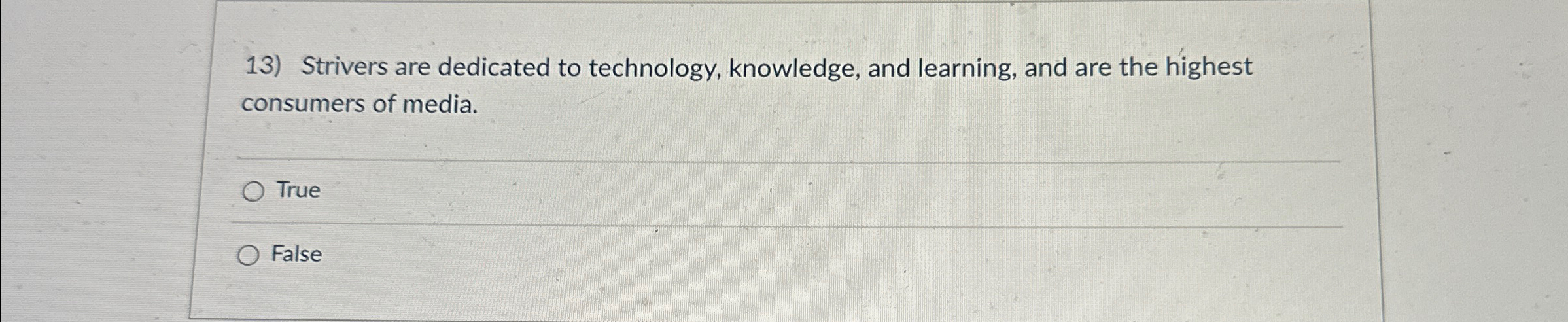  Strivers are dedicated to technology, knowledge, and learning, and are the