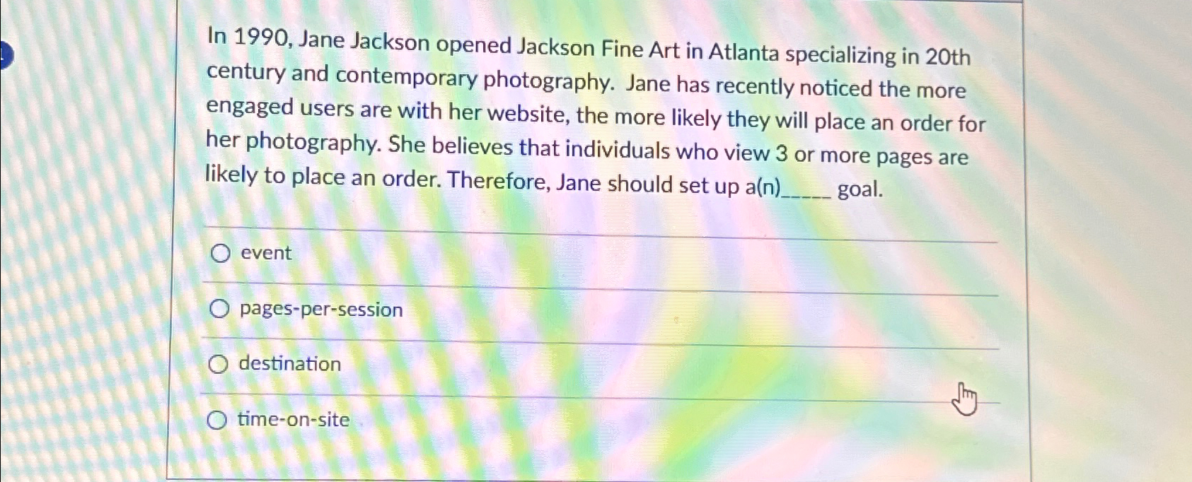  In 1990, Jane Jackson opened Jackson Fine Art in Atlanta specializing