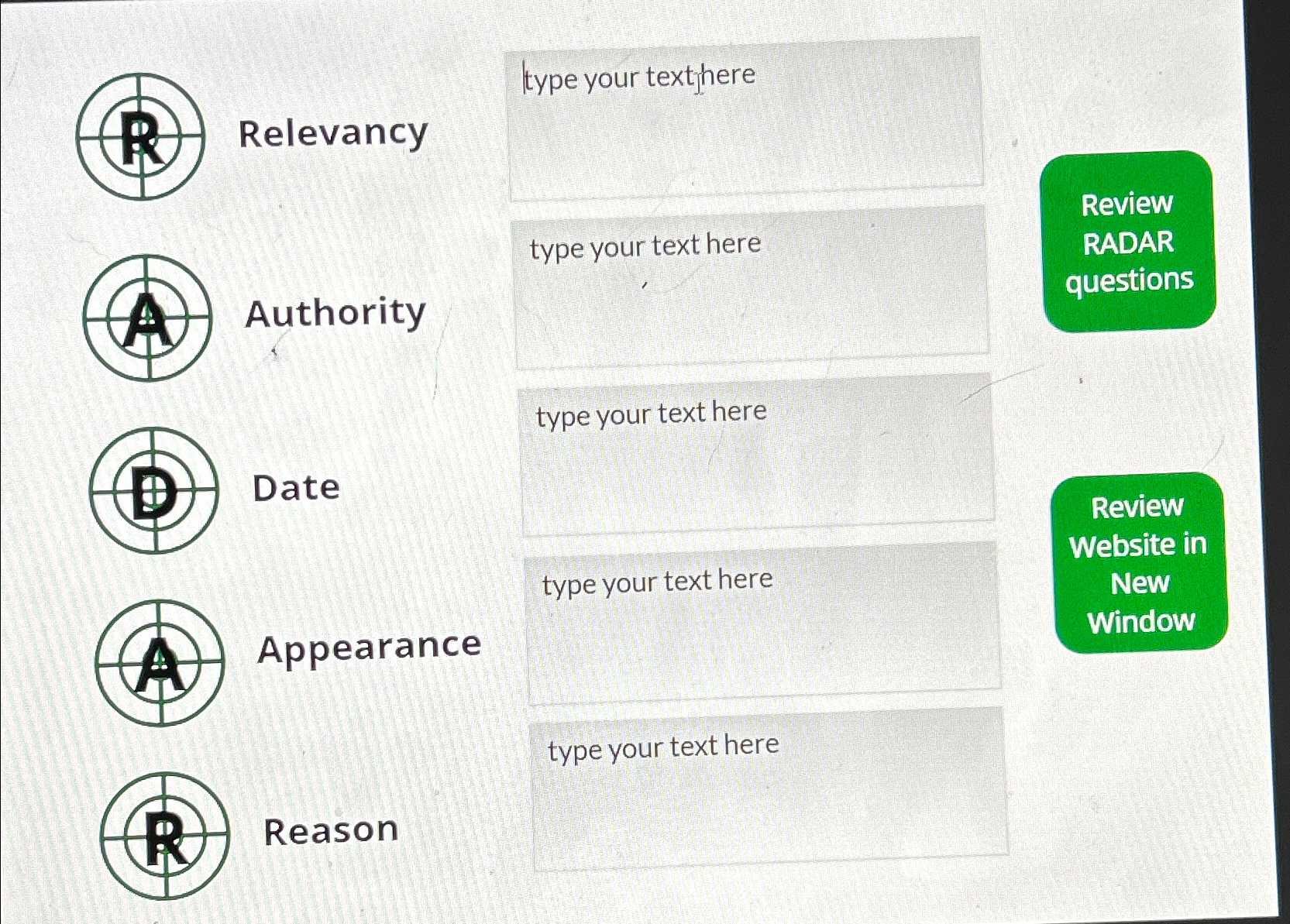  type your text here Relevancy Authority type your text here Review