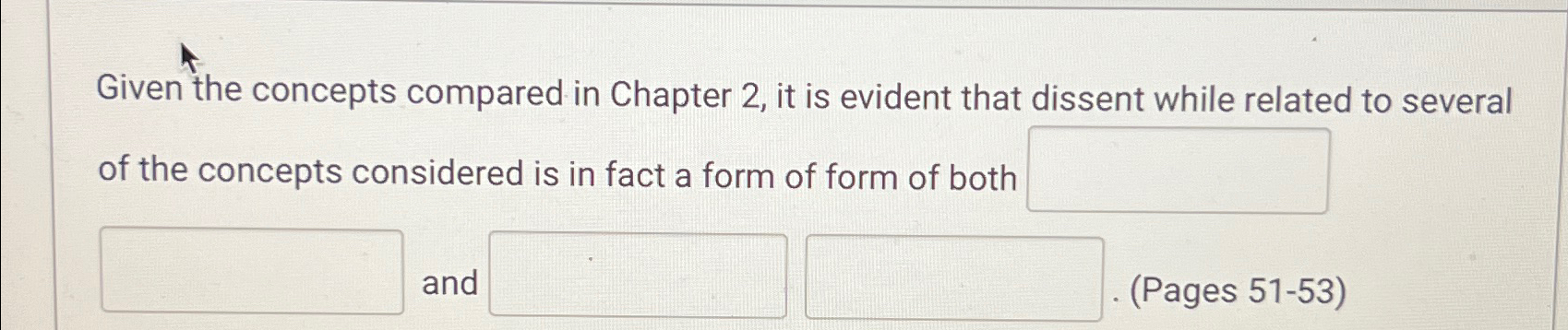  Given the concepts compared in Chapter 2, it is evident that