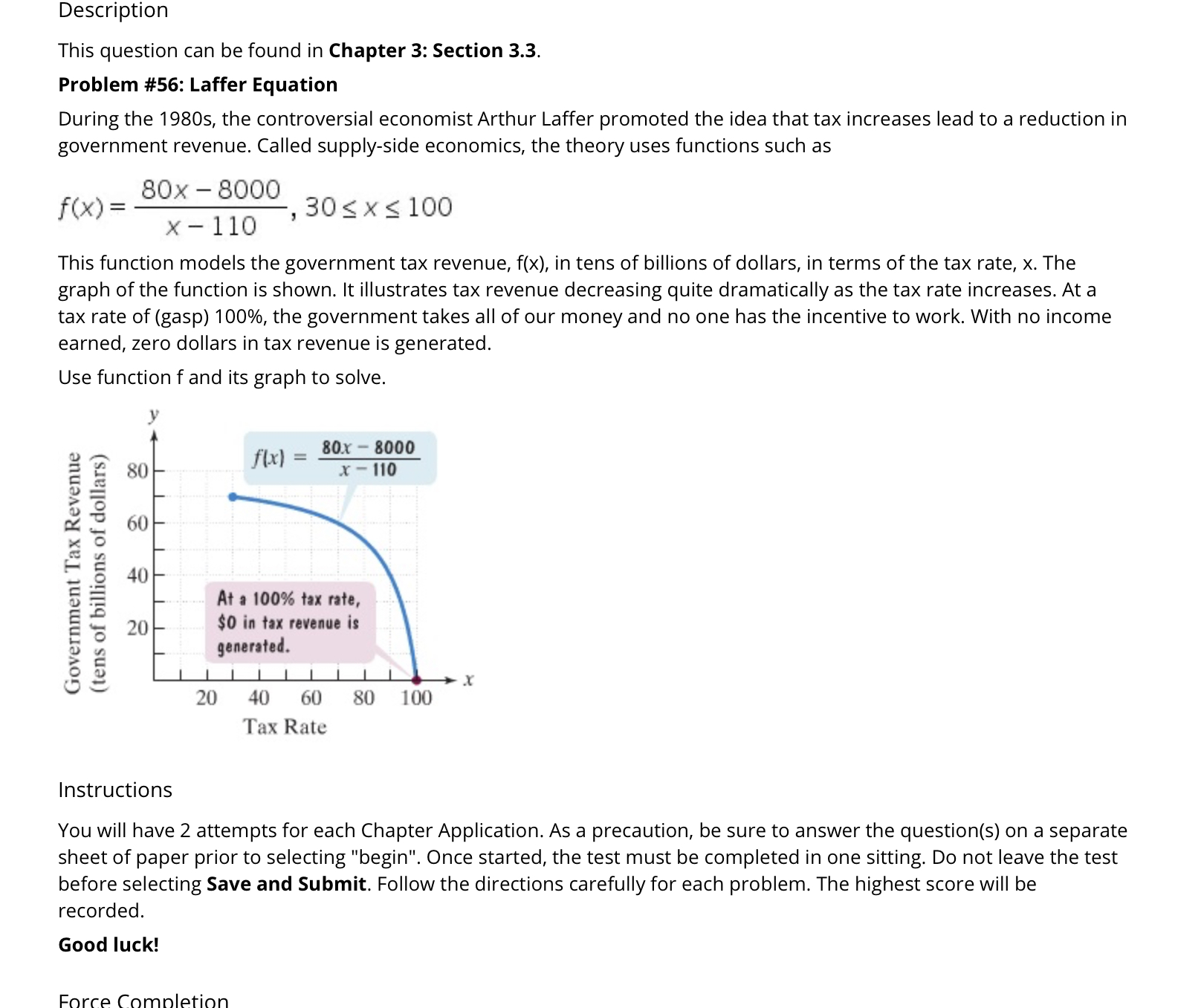  Description This question can be found in Chapter 3: Section 3.3.