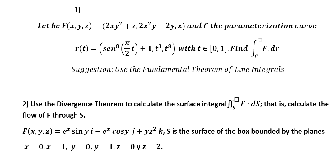 I need help, look the image, show step and solution 1) Let