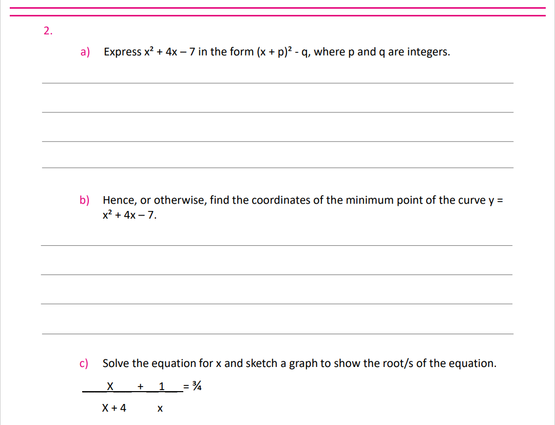 in the form m5, where n is an integer. c} Rationalise the