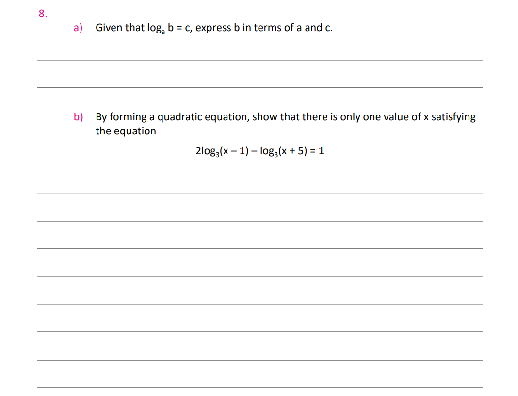 possible values of k. a) Find the binomial expansion of (2 +