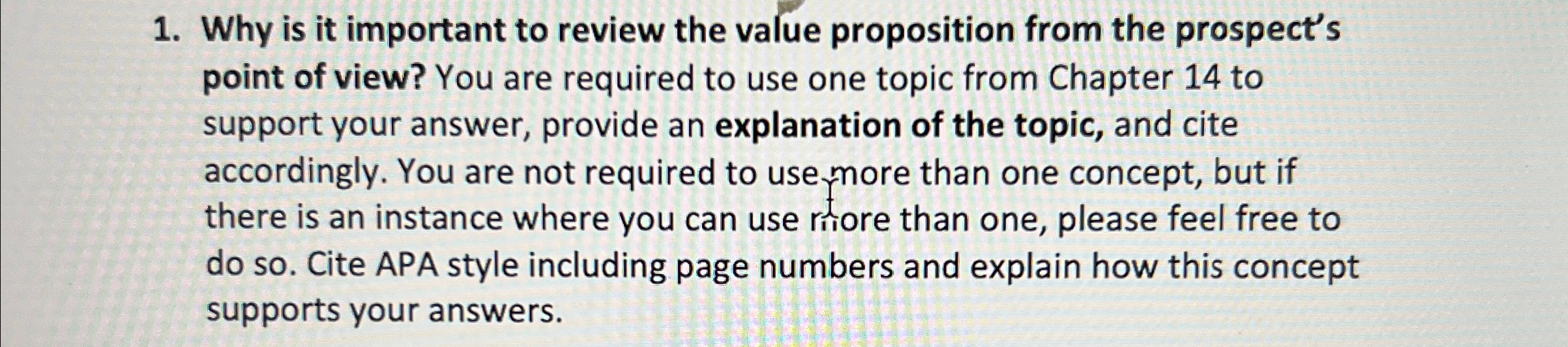  Why is it important to review the value proposition from the