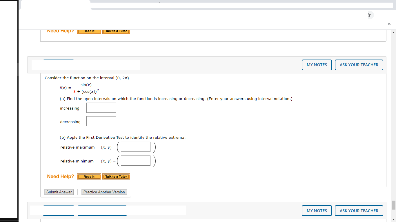 Not sure how to proceed with this problem. Help appreciated Need Help?